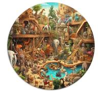 Animal World 1000 Piece Science Fiction Jigsaw Puzzle For Adults Educational Games Stress Relief Puzzle Exercise The Memory of The Brain for Adults And Kids, Age 12 Years Up 1000pcs (67.5x67.5cm)