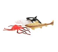 Animal World Animals 'Deluxe' -5pcs in Bag No Animals, Multicoloured (34925A)