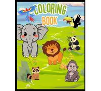 Animal World: Fun Coloring Adventure for Kids Ages 6-10