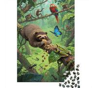 Animal World Puzzle Da 1000 Pezzi, Geometria Dinamica, Attività Catartica, Opera Da Esporre 1000pcs (75x50cm)