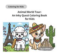 Animal World Tour: An Inky Quest Coloring Book for Kids