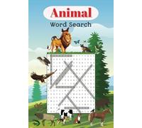 Animal (X) Word Search Puzzle Book: Word Searches with easy to Read Print about Animal, Fish, Birds and More | 6x9 inches, 110 pages | 50+ Puzzles ... Gift for Vacations Holidays and Free Times
