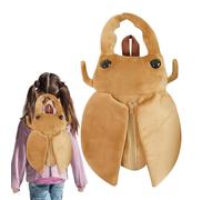 Animal - Zaino in morbido peluche a forma di coleottero ripieno, zaino in peluche | Uso del viaggio Essentiell, Stag, Siehe Beschreibung