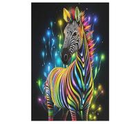 Animal Zebra Puzzle Games for Adults E Bambini - for Creativity And Mindfulness - Challenging Jigsaw Puzzles 1000 Pezzi for Family 78×53cm