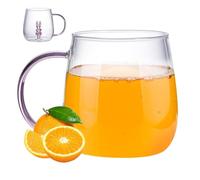 Animale, 3D Borosilicato 380 ml | Bicchiere Di Acqua Potabile Del Cartone Animato Trasparente Resistente Al Calore, 160 G, Cristalleria Estetica Soffiata A Mano Progettato per Servire J