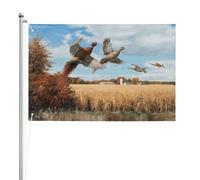 Animale da caccia alle anatre,Bandiera da giardino, bandiera decorativa da cortile, bandiera bifacciale, 2x3 piedi, per esterni e interni