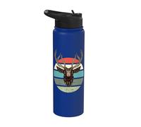 Animale da caccia con punta di freccia, artefatti indiani Stainless Steel Insulated Water Bottle