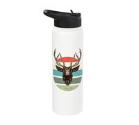 Animale da caccia con punta di freccia, artefatti indiani Stainless Steel Insulated Water Bottle