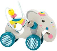 Small Foot Animal with Bead Maze FSC 100%-certified, ages 11088 Push-along eleph