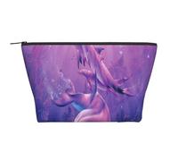Animale dei delfini, Borsa da toilette Borsa per trucco Borsa per cosmetici Borsa da toilette da viaggio portatile