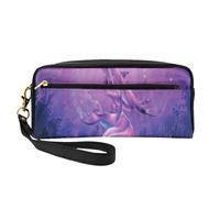 Animale dei delfini, Borsa per il trucco Borsa per cosmetici Borsa da viaggio portatile da toilette Astuccio in pelle per donne e ragazze