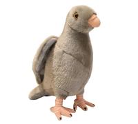 Animale Di Peluche A Forma Di Pájaro - Ave Suave Calmante Para Relajar Dormire, Falsa De Imitación Realista, Portatil Para Niños Bebés Halloween Pascua Navidad Cumpleaños Hogar Sofá