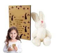 Animale di peluche coniglio, coniglio interno di Pasqua | Bunny Party favorisce la piccola carta di caramelle dei cartoni animati | Divertente e carina pasqua, biglietto di auguri per la
