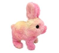 Animale di peluche di Bunny Walking | Completa il canto in peluche - Sensory Learning Development Musical Touet, Lunghezza vita elettrica interattiva animata morbida peluche per bambini ragazze