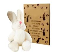 Animale di peluche di coniglio, coniglio interno di Pasqua - cartone animato Bunny Birthday Party Decorations Candy Card, divertente e , biglietto di auguri per la famiglia, gli amici