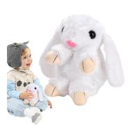 Animale Di Peluche Di Coniglio In Movimento, Animale Di Peluche Di Coniglio Realistico | Coniglio Di Illuminazione Di Pasqua Interattivo,Cantare, Parlare, Ballare, Ripetere Il Giocattolo Di Coniglio
