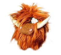 Animale di peluche di delle Highlands scozzesi - animale di peluche di soffice - Giocattoli morbidi per regali di festa realistici per la decorazione della casa, fattoria
