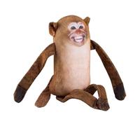 Animale di peluche di scimmia, peluche di scimmia ripiena | Punti per burattini a mano aperta | Impegno di scuola materna, abbraccio per dormire, morbidi e coccolosi oggetti di scena per bambini ragaz
