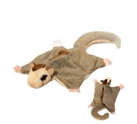 Animale Di Peluche Di Scoiattolo Volante | Giocattolo Peluche Realistico Con Arti Magnetici Rilassanti Bambola Da Compagnia Simpatico Aliante Di Zucchero Coccoloso | Nursery L'ora Di Andare A Letto Co