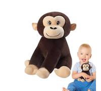 Animale Di Peluche Gorilla - Gorilla Di Peluche Grande E Realistico Da Coccolare E Decorare | Tessuto Ultra Morbido, Cuciture Resistenti, Ideale Per Le Camerette Dei Bambini, Decorazioni A Tema Fauna