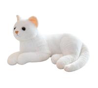 Animale Di Peluche Per Gatti Di Peluche - Cuscino Per Realistico 3D, Morbido Giocattolo Per Gattini In Velluto Corto Anti-accartocciamento, Cuscino Coccoloso Stimolante I Sensi, Regalo Durevol
