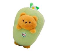 Animale di peluche reversibile di coniglio,Peluche reversibile animale | Orso sulla bambola vegetale,Melanzane che trasformano i peluche per il compagno di sonno dei bambini