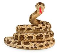 Animale di pezza di serpente Halloween 78, 7 pollici Simulazione di serpente di peluche con la lingua rivolta verso l'esterno Peluche imbottito di cotone imbottito per scherzi di feste, Marrone |.bamb