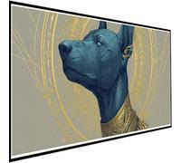 Animale Diamond Painting Kit Completo, Diamond Painting Egitto Pittura Diamante Adulti Fai da Te 5D Piazza Diamantini Crystal Art Kit, Passatempo per Adulti, Decorazione Casa Regalo 50x120cm w-3726
