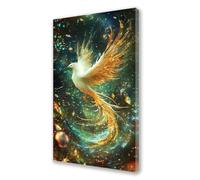 Animale Dipingere con i Numeri Fenice Dipingere con i Numeri Adulti Bambini, DIY Olio Painting by Numbers Kit, Vernice Acrilica Pennelli Decora la Casa Ragazze Regalo 40x80 cm (Senza Cornice) L273