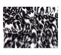 Animale Divertente Pelliccia Finta Materiale Tessuto - Neve Leopardo - Leopardo Delle Nevi, 1Mtr - 150cm x 100cm