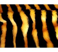 Animale Divertente Pelliccia Finta Tessuto Materiale - Ape - Bumblebee, 1Mtr - 150cm x 100cm