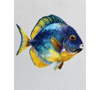 Animale Diy Tappeto Annodare Fai Da Te Kit Pesce Di Mare Di Fantasia Kit Per La Realizzazione Di Tappeti Con Gancio Fai Da Te Per Principianti，Arazzo All'Uncinetto Non Finito，Ricamo， 55x75cm