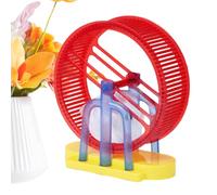 Animale Domestico Elettronico - Modello Di Criceto Di Peluche Di Simulazione Interattiva | Animale Giocattolo Elettronico Con Supporto E Ruota Per Esercizi Per L'apprendimento Del Gioco, Giocattolo Pe