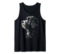 Animale Domestico Grafico Cane d'Acqua Portoghese Acqua Canotta