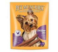 animale domestico Munchies POLLO Stix 10 x 50g