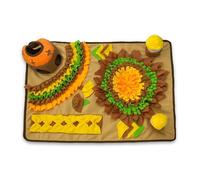 Animale Domestico Snuffle Pad Piccolo Lento Alimentazione Snack più Dispenser