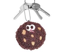 Animale farcito biscotto, biscotto di peluche,Ciondolo zaino farcito di scintille di cioccolato | Portachiavi in peluche ripieno di biscotti, bambola di simulazione di biscotti farcito per borsa
