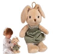 Animale farcito di coniglio, coniglietto di peluche, adorabile Huggers - bambola animale lungo peluche hugger giocattolo lungo decorazione per la casa per compleanni Pasqua