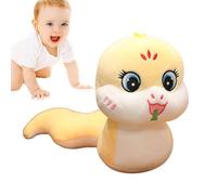 Animale farcito serpente,Peluche serpente farcito animale, Serpente animali farciti Pet China nel 2025 Anno del serpente Pet, 2025 Snake Plush Pet Doll Pet
