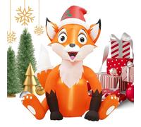 Animale Inflabile Natalizio Per Esterno - Per Feste Grandi Da 180 Cm Con LED | Decorazioni Natalizie Animali Da Esterno - Per Capodanno Feste Uffici Dormitori Scolastici Appartamento Giardino