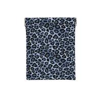 Animale leopardo azzurro, Spremere il portafoglio superiore da donna Borsa portaoggetti Piccola portamonete Portamonete
