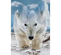 Animale Orso Puzzle per Adulti 1000 Pezzi, Sfidando Impossibile, Difficile Difficile, Puzzle per adulti, Natura Wildlife Caccia Puzzle 1000 Pezzi