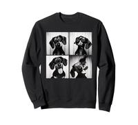 Animale Photobooth Bassotto Wiener Doxie Salsiccia Cane Weenie Felpa