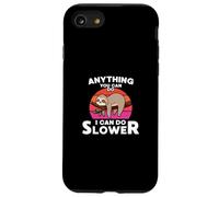 Animale pigro divertente bradipo tutto ciò che puoi fare io posso fare più lentamente Custodia per iPhone SE (2020) / 7 / 8