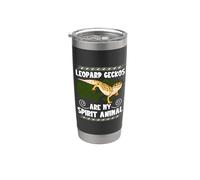 Animale preferito geco leopardo Bicchiere termico in acciaio inox doppia parete