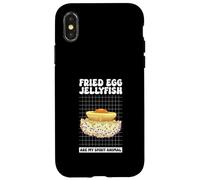 Animale preferito uovo fritto medusa Custodia per iPhone X/XS