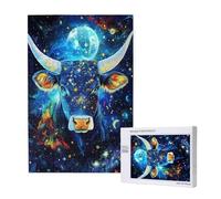 Animale Puzzle 4000 Pezzi, Luna Puzzle Adatto ad Adulti e Principianti, Giochi Divertenti/Sfidanti/Impossible, DIY Hobby Creativi per Adulti Attività Artigianali, Regali per Uomini/Donne M-1922