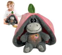 Animale rilassante - 30 x 10 cm grande movimento e rumore, culo animale che dorme resistente agli con musicali | Peluche traspirante realistico per bambini