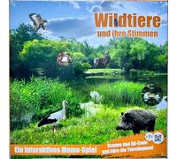 Animale Selvaggio E Sua Stimmen LernMedio Gioco di Disposizione per Famiglie