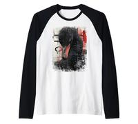 Animale Selvatico Uccello Acquatico Uccello Animale Cigno Maglia con Maniche Raglan